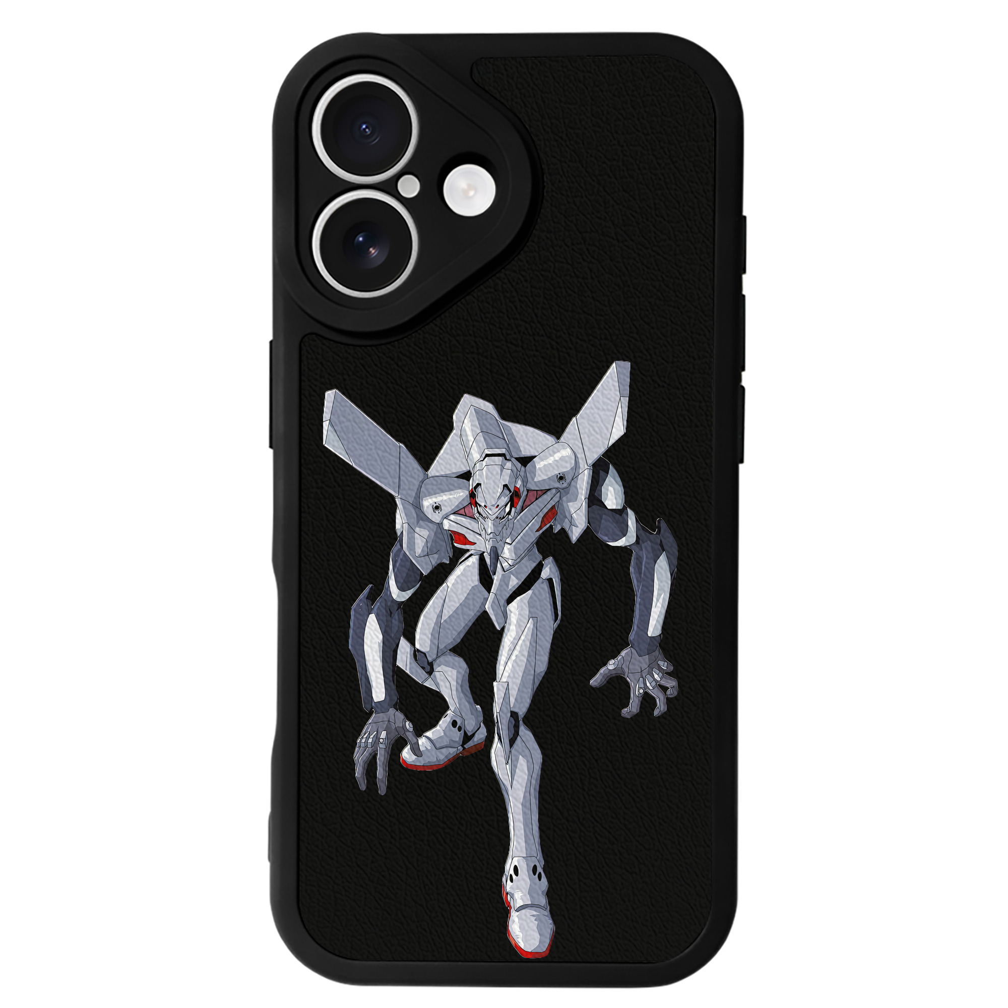 （画像用） EVA 新世紀エヴァンゲリオン 【iPhone 16シリーズ対応】シリコンスマホケース（レザー調） 材質：シリコン